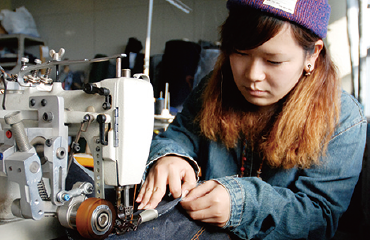 Jeans sewing