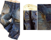 5P Denim Pants(Damaged Jeans)