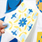 ビジュアルデザイン専攻　竹野 真由美　岡山県立岡山工業高等学校 出身　「青と黄色の配色美」