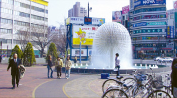 1.JR岡山駅東口