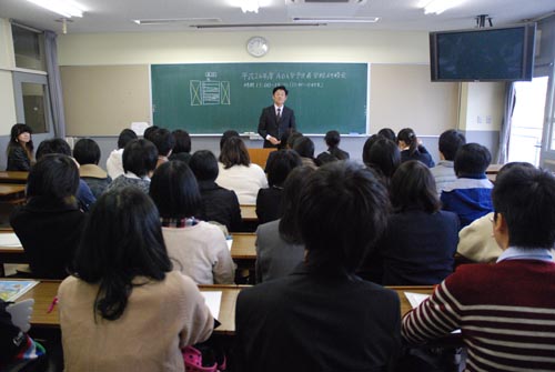 平成26年度入学予定者研修会を開催しました。